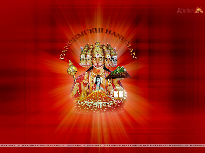 popular Panchmukhi Hanuman Wallpapers, Panchmukhi Hanuman ji Wallpapers